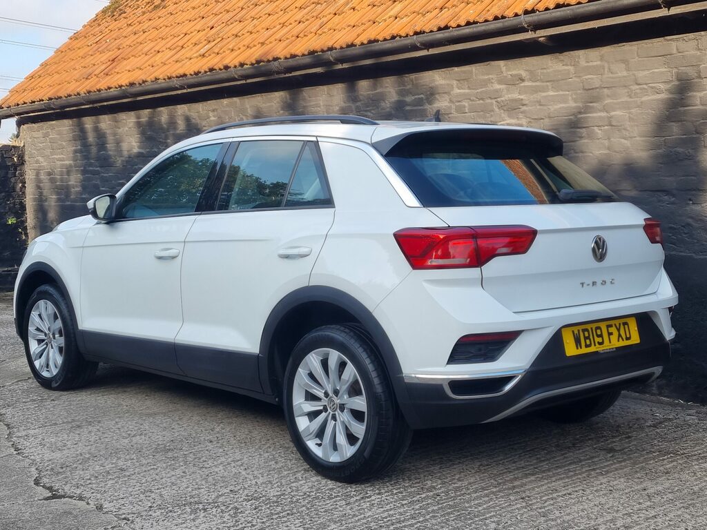 Volkswagen T-Roc 2.0 Tdi Se Ps White #5