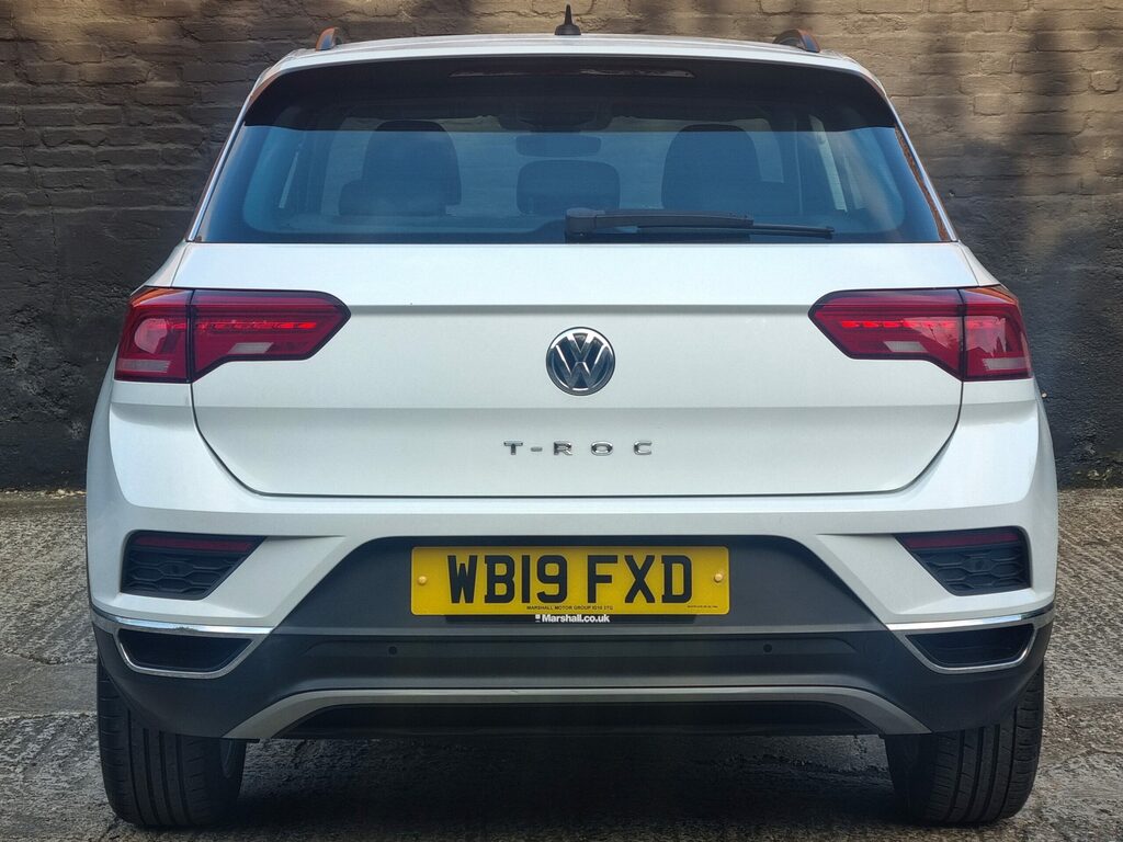 Volkswagen T-Roc 2.0 Tdi Se Ps White #6