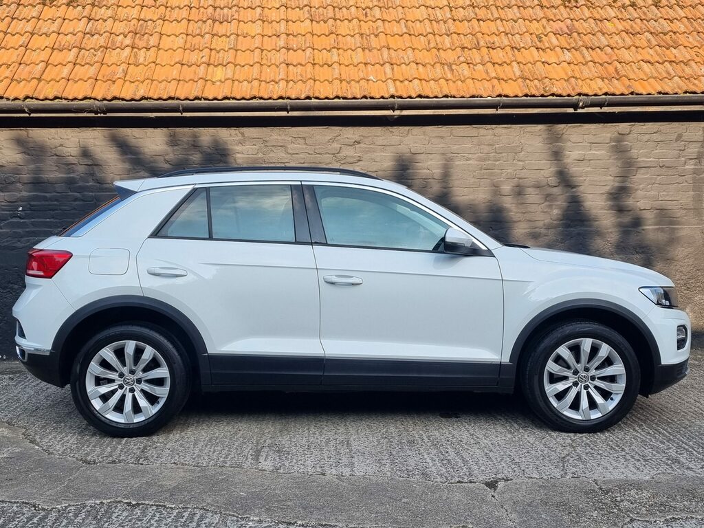 Volkswagen T-Roc 2.0 Tdi Se Ps White #3