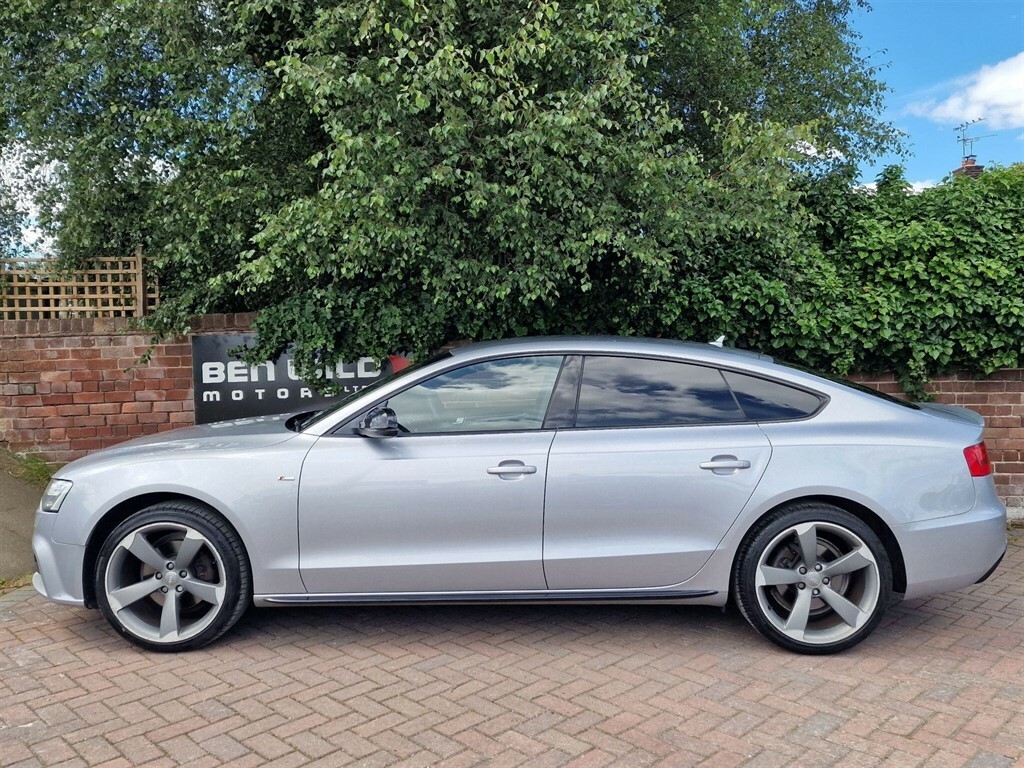 Audi A5 2.0 Tdi Black Edition Plus Sportback Multitronic E Silver #2