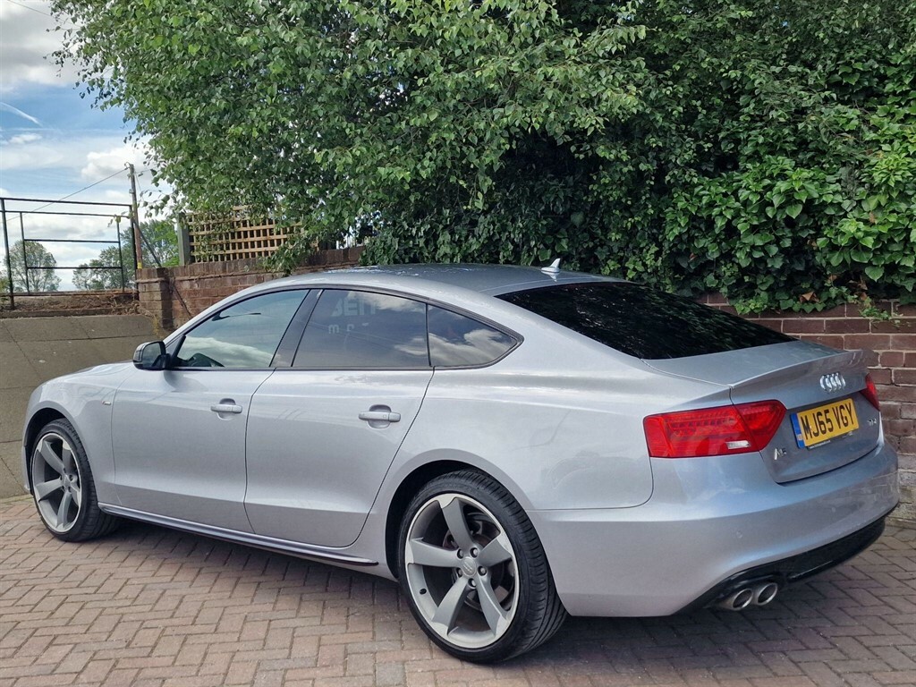Audi A5 2.0 Tdi Black Edition Plus Sportback Multitronic E Silver #3
