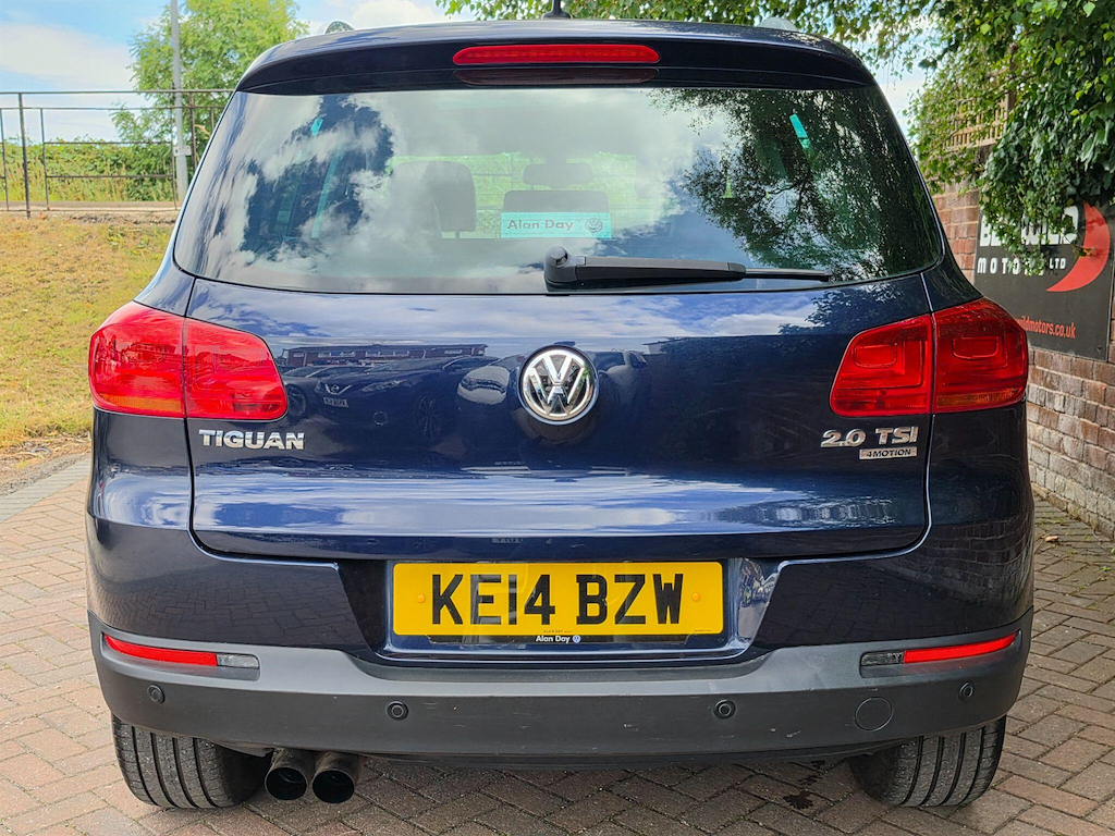 Volkswagen Tiguan 2.0 Tsi Match Dsg 4Wd Euro 5 Blue #6