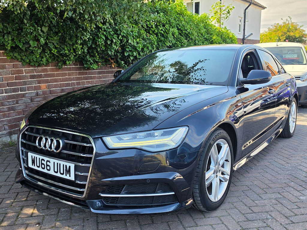 Audi A6 Saloon 2.0 Tdi Ultra S Line Euro 6 Ss Blue #3