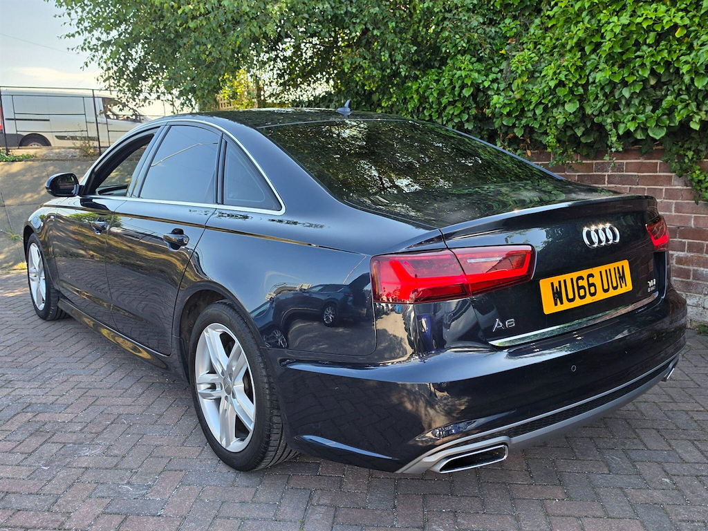 Audi A6 Saloon 2.0 Tdi Ultra S Line Euro 6 Ss Blue #5