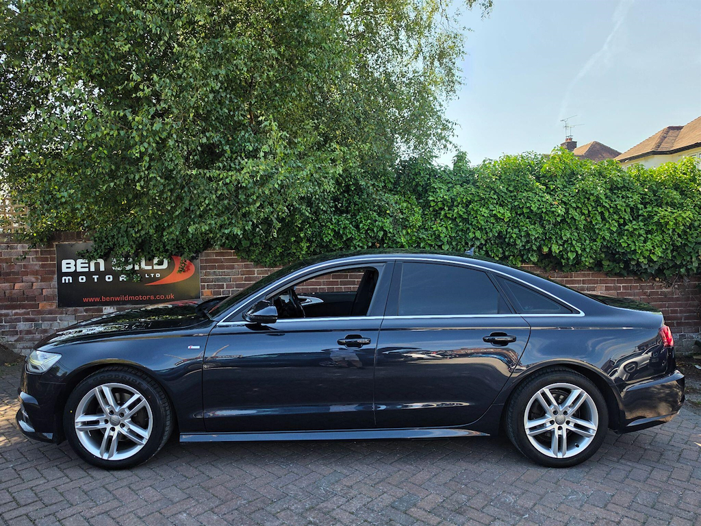 Audi A6 Saloon 2.0 Tdi Ultra S Line Euro 6 Ss Blue #4