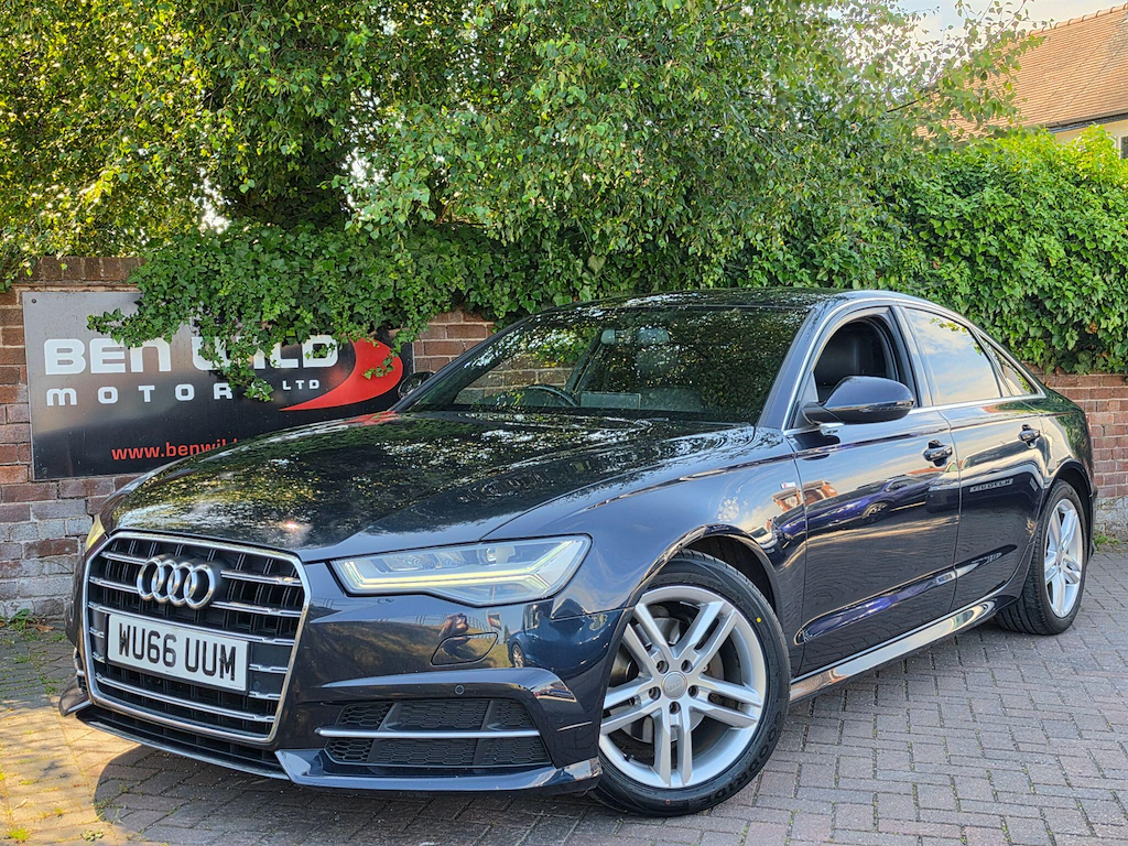 Audi A6 Saloon 2.0 Tdi Ultra S Line Euro 6 Ss Blue
