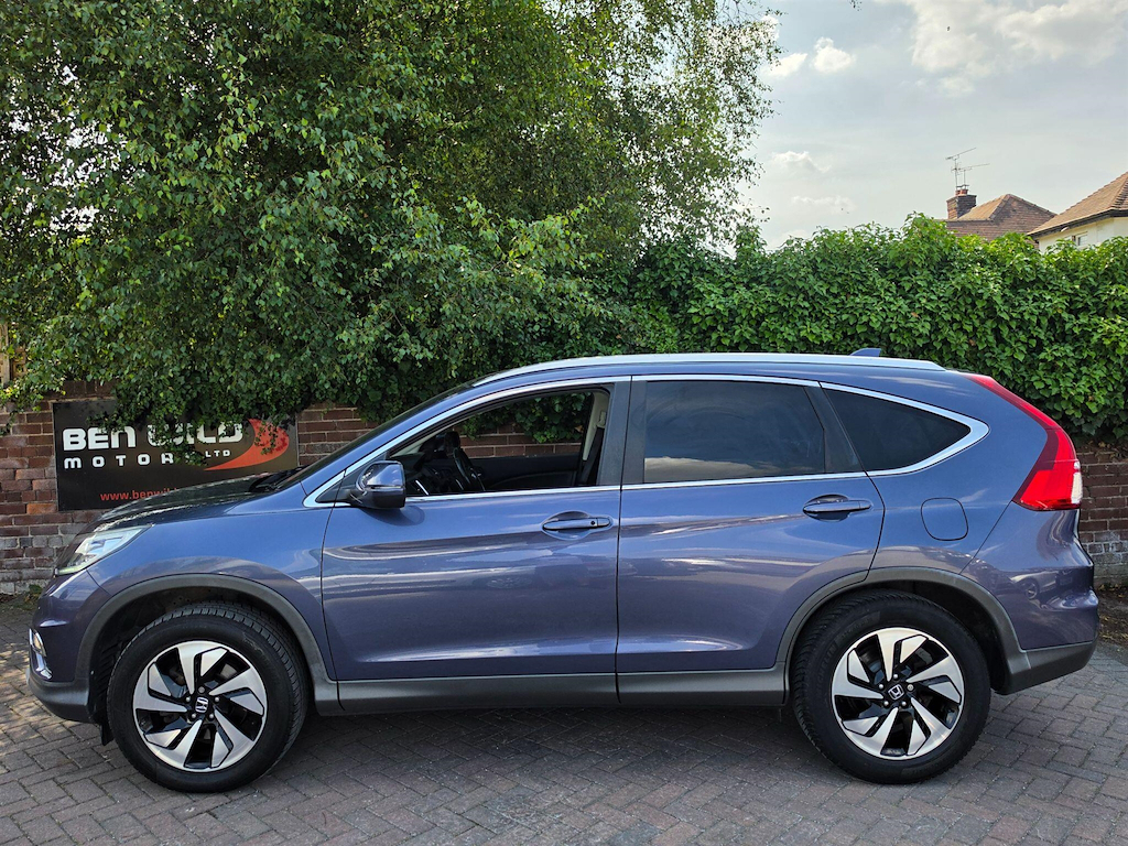Honda Cr-V 1.6 I-dtec Ex 4Wd Euro 6 Blue #4