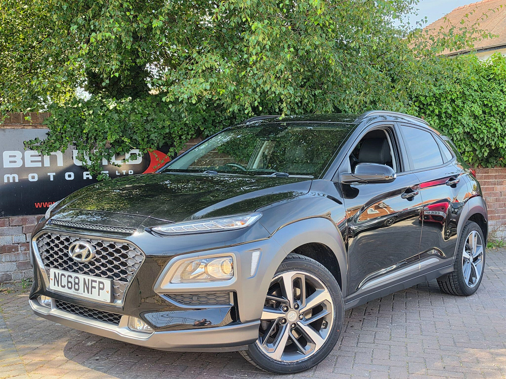 Hyundai Kona 1.0 T-gdi Blue Drive Premium Se Euro 6 Ss Black