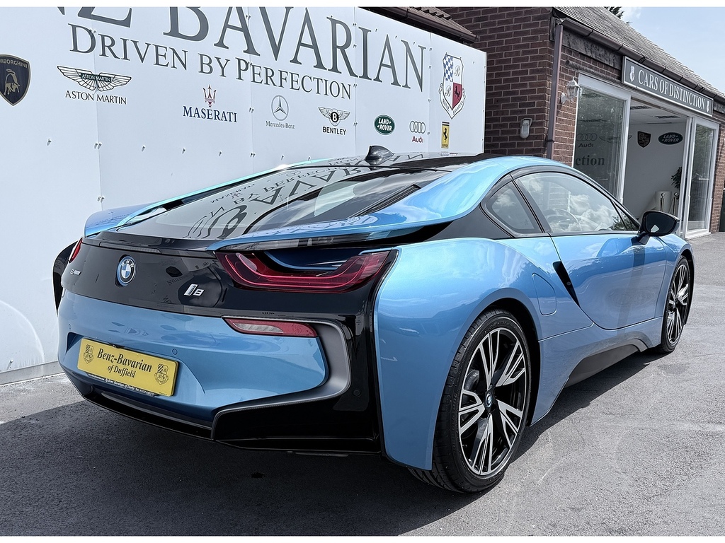 BMW i8 1.5 7.1Kwh Coupe Plug-in Hybrid 4W Blue #6