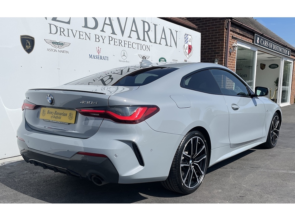 BMW 4 Series Gran Coupe 430D Mht M Sport Coupe Hybrid Xdri Grey #4
