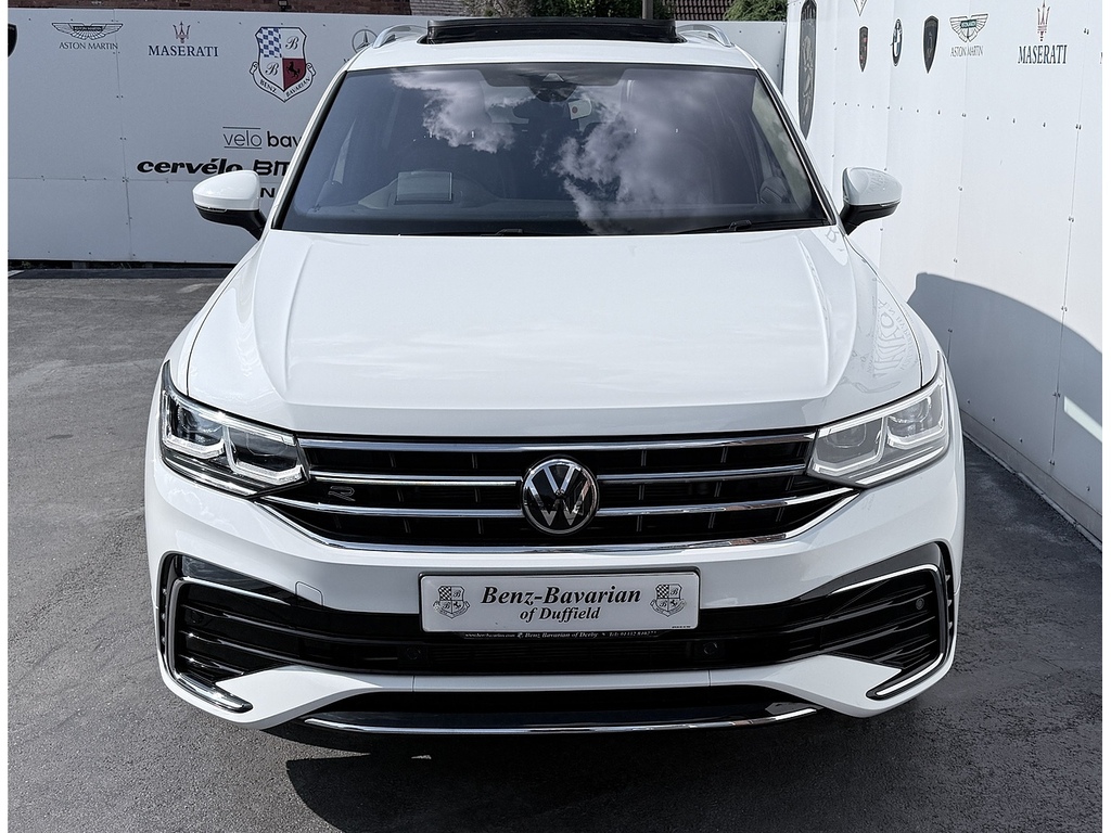 Volkswagen Tiguan Allspace 2.0 Tdi R-line Suv Dsg 4Motion Euro 6 EX24WSV White #3