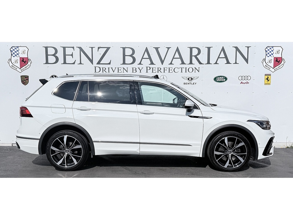 Volkswagen Tiguan Allspace 2.0 Tdi R-line Suv Dsg 4Motion Euro 6 EX24WSV White #5