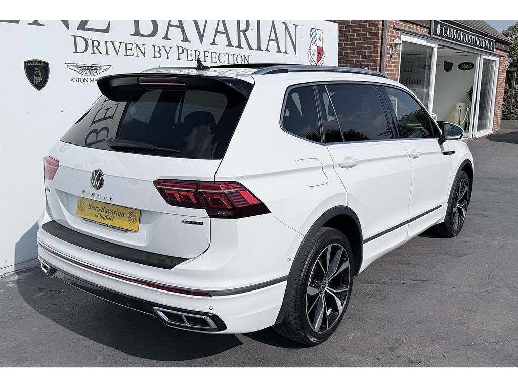Volkswagen Tiguan Allspace 2.0 Tdi R-line Suv Dsg 4Motion Euro 6 EX24WSV White #6