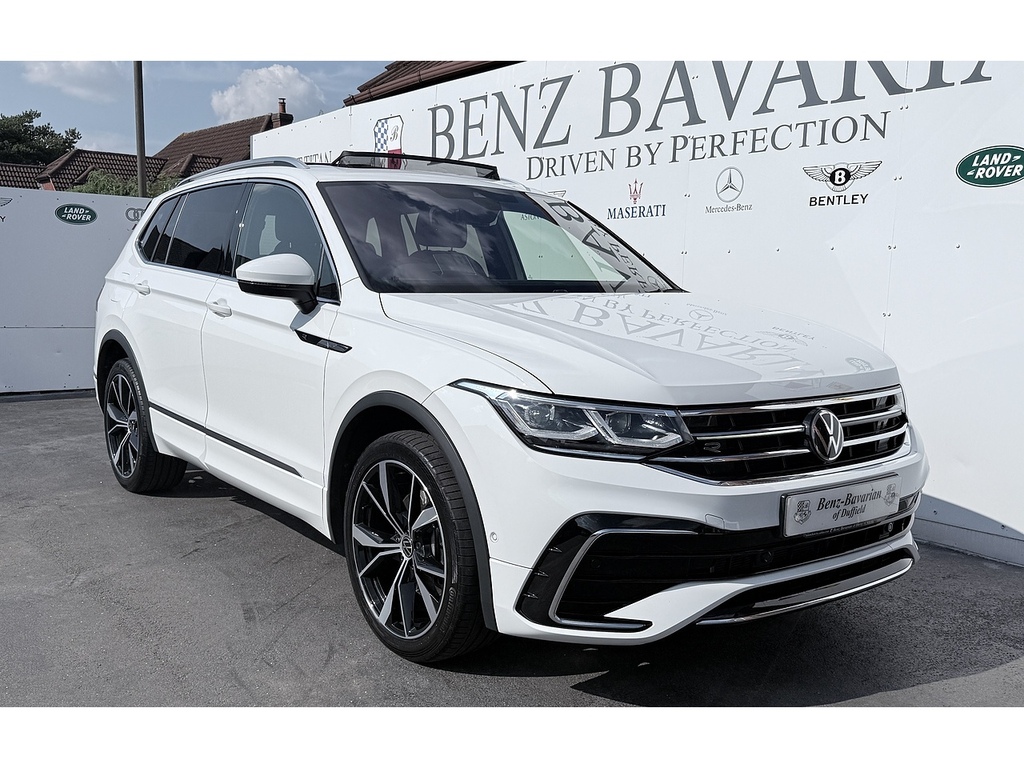 Volkswagen Tiguan Allspace 2.0 Tdi R-line Suv Dsg 4Motion Euro 6 EX24WSV White #4