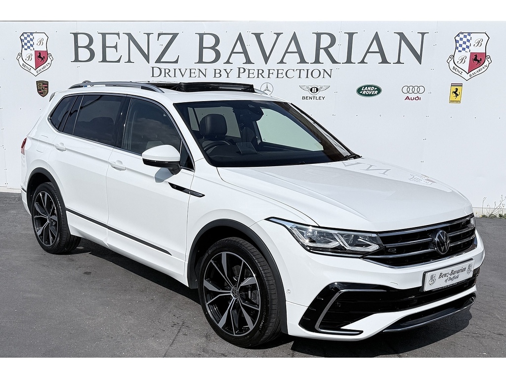 Volkswagen Tiguan Allspace 2.0 Tdi R-line Suv Dsg 4Motion Euro 6 White