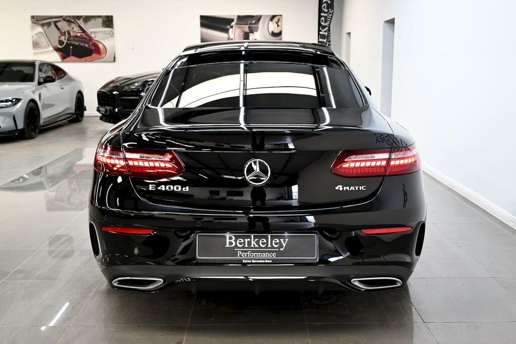 Mercedes-Benz E Class Coupe 2.9 E400d Amg Line Night Edition Premium Pl KN73UOC Black #6