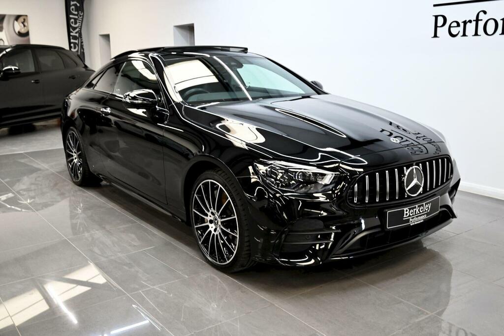 Mercedes-Benz E Class Coupe 2.9 E400d Amg Line Night Edition Premium Pl Black