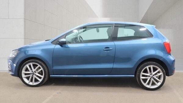 Volkswagen Polo Sel Blue #5