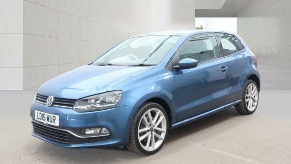 Volkswagen Polo Sel Blue #3