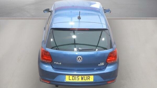 Volkswagen Polo Sel Blue #6