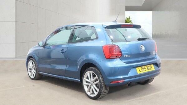 Volkswagen Polo Sel Blue #4