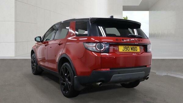 Land Rover Discovery Sport Hse Black Red #4