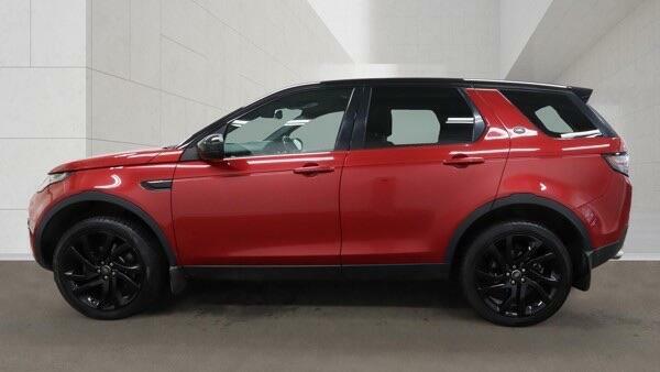 Land Rover Discovery Sport Hse Black Red #5