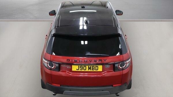 Land Rover Discovery Sport Hse Black Red #6