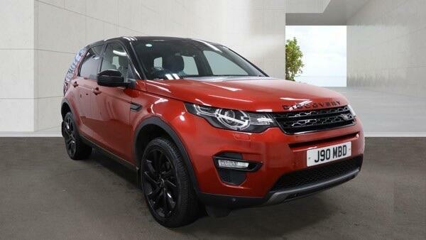 Land Rover Discovery Sport Hse Black Red