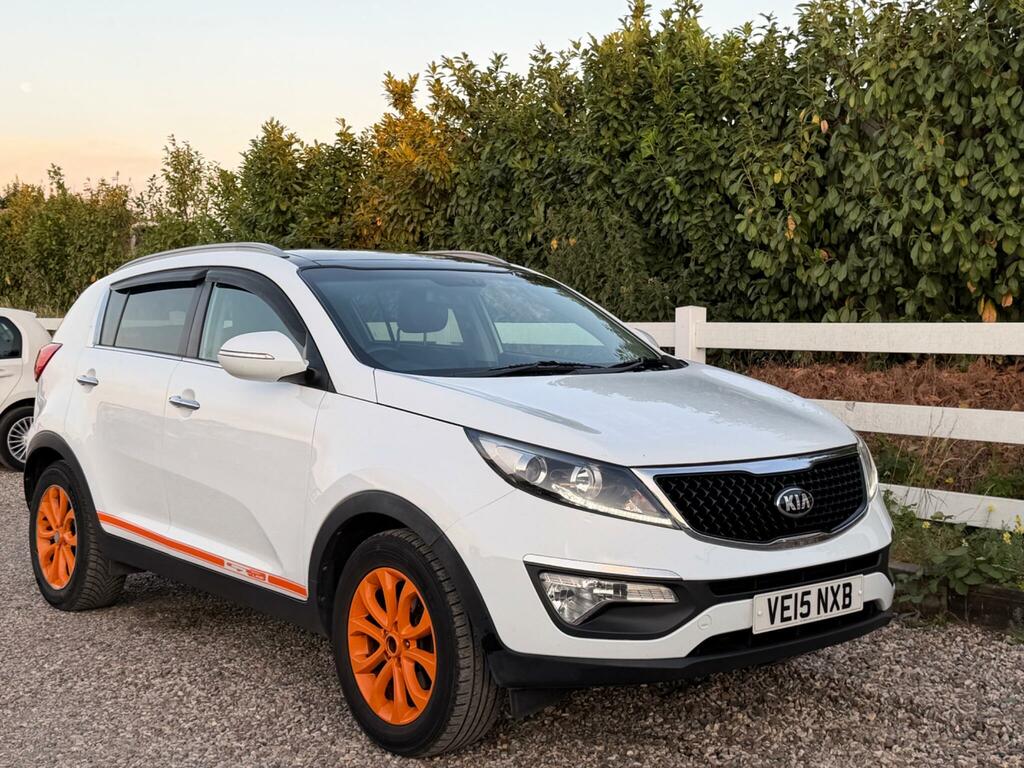 Kia Sportage 2 White #4