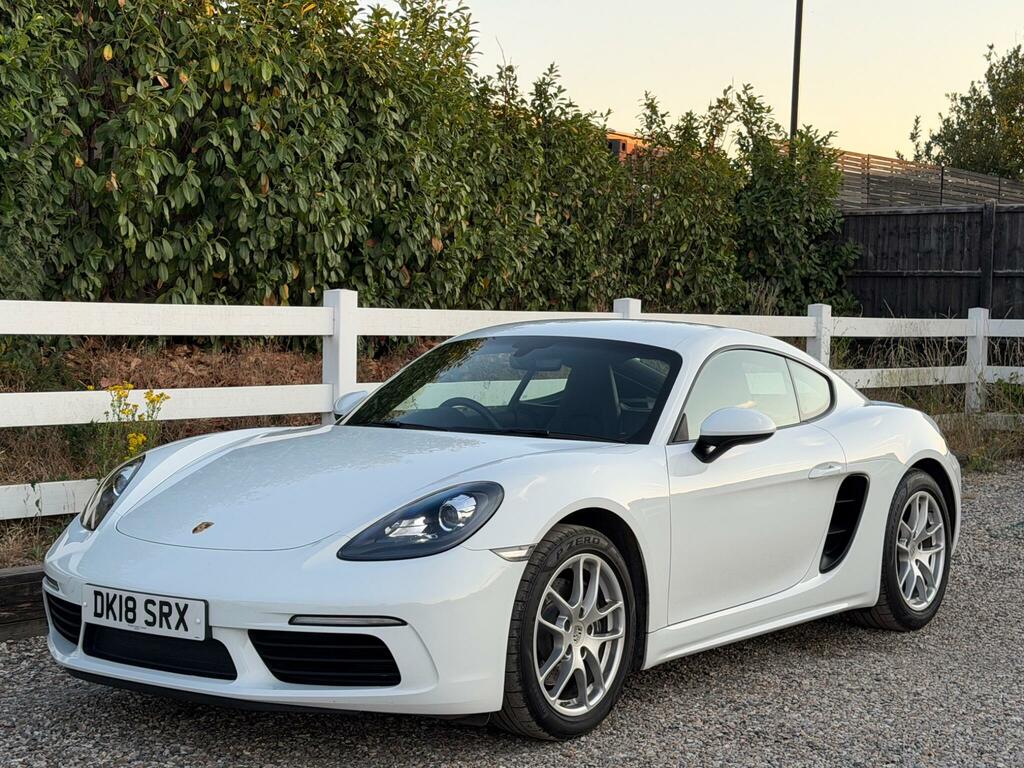 Porsche 718 Cayman 2.0T Pdk Euro 6 Ss DK18SRX White #4