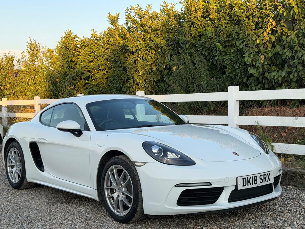 Porsche 718 Cayman 2.0T Pdk Euro 6 Ss DK18SRX White #6