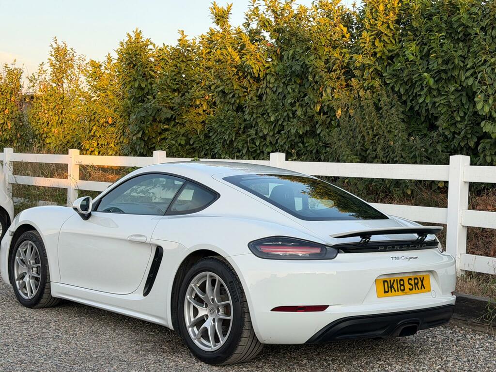 Porsche 718 Cayman 2.0T Pdk Euro 6 Ss DK18SRX White #5
