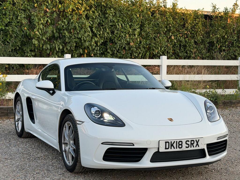 Porsche 718 Cayman 2.0T Pdk Euro 6 Ss DK18SRX White #2