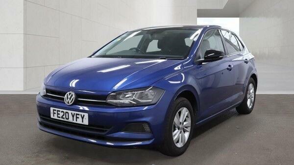 Volkswagen Polo Se Blue #5