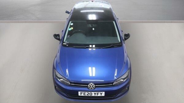 Volkswagen Polo Se Blue #4