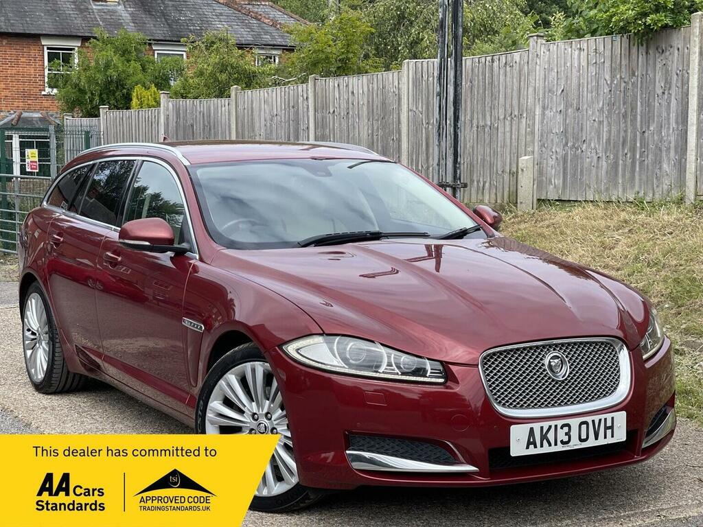 Jaguar XF Estate 2.2D Portfolio Sportbrake Euro 5 Ss AK13OVH Red