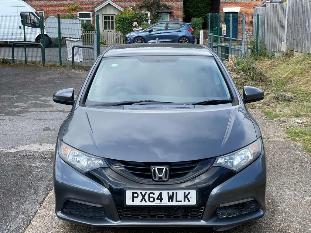 Honda Civic Hatchback 1.6 I-dtec S Euro 5 Ss 201464 Grey #5