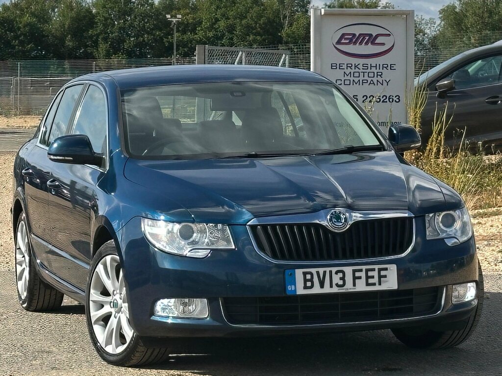 Skoda Superb 2.0 Tdi Se Hatchback Euro 5 140 Blue #3