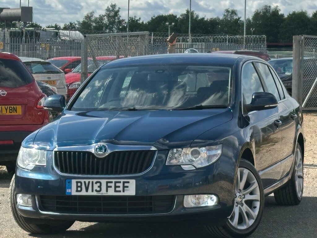 Skoda Superb 2.0 Tdi Se Hatchback Euro 5 140 Blue #4