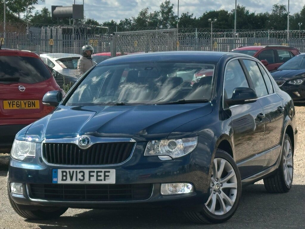 Skoda Superb 2.0 Tdi Se Hatchback Euro 5 140 Blue #2