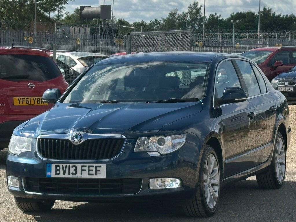 Skoda Superb 2.0 Tdi Se Hatchback Euro 5 140 Blue #6