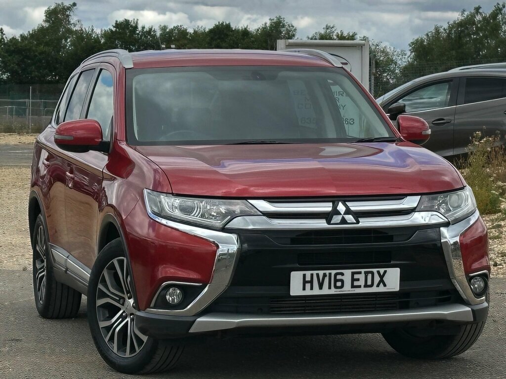 Mitsubishi Outlander 2.2 Di-d Gx3 Suv 4Wd Euro 6 147 P Red #3