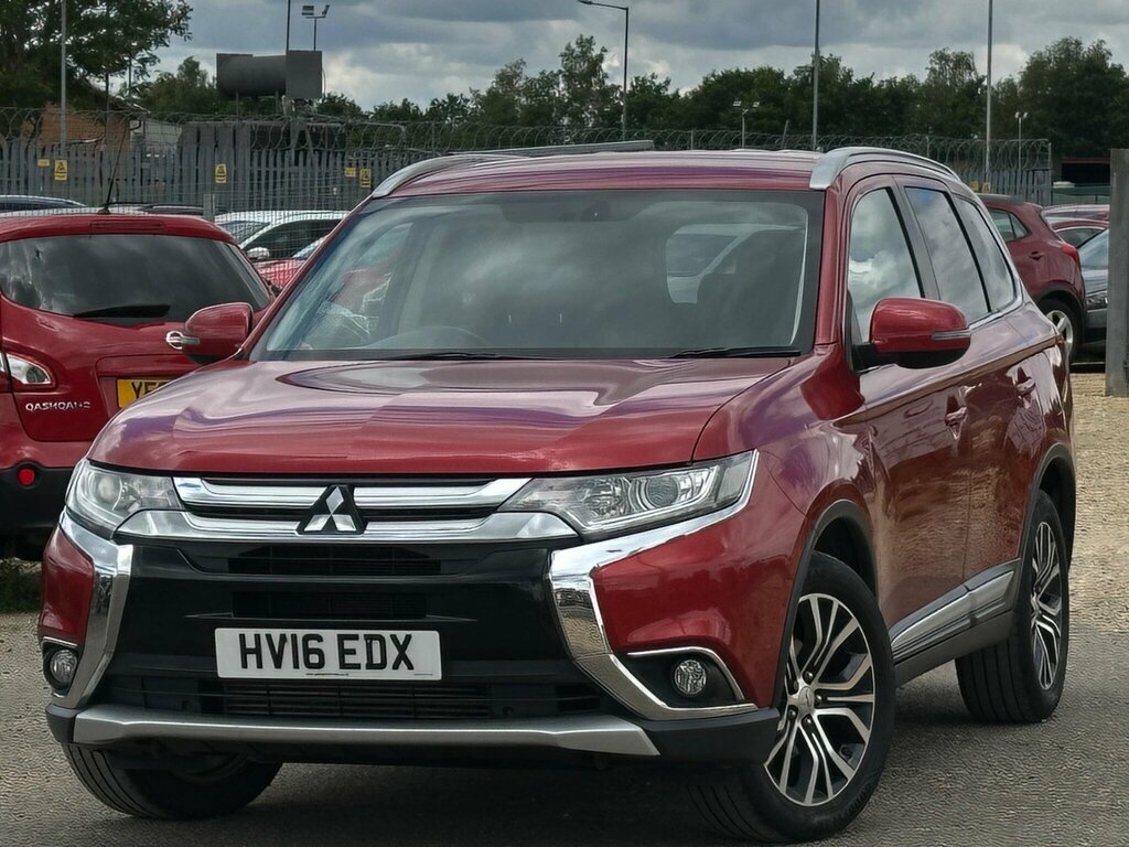 Mitsubishi Outlander 2.2 Di-d Gx3 Suv 4Wd Euro 6 147 P Red #2