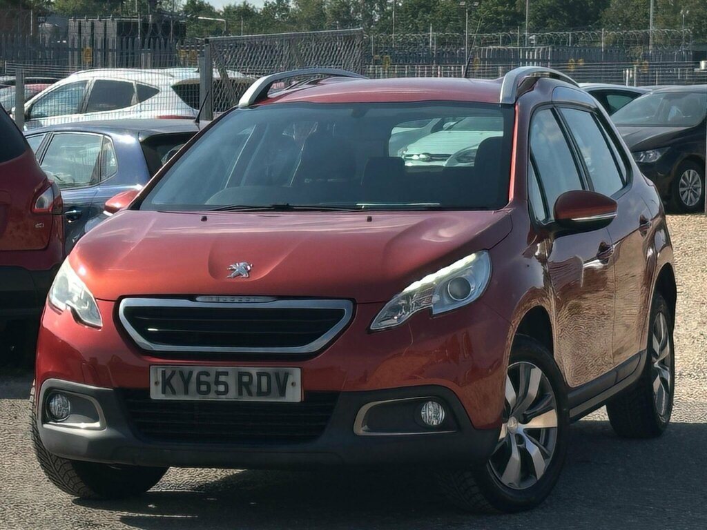 Peugeot 2008 1.6 Bluehdi Active Suv Euro 6 S Red #2