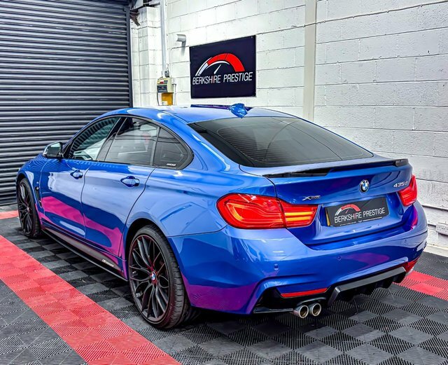 BMW 4 Series Gran Coupe 3.0 435D M Sport Hatchback Xdrive Blue #2