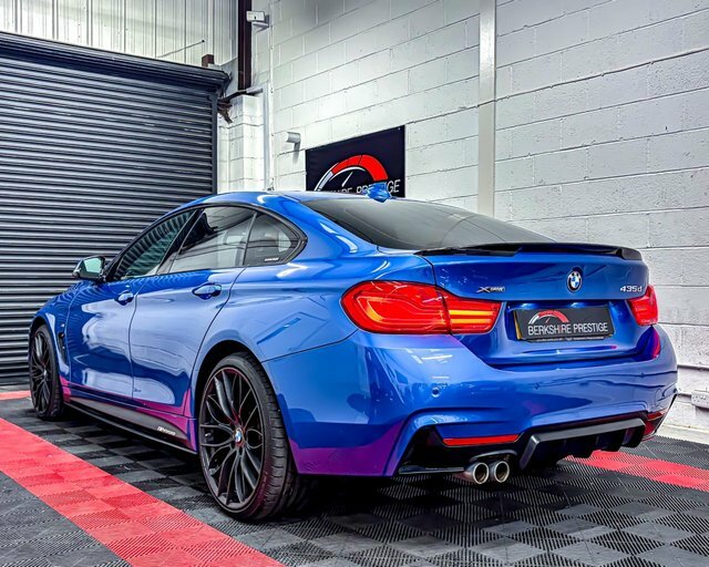 BMW 4 Series Gran Coupe 3.0 435D M Sport Hatchback Xdrive Blue #3