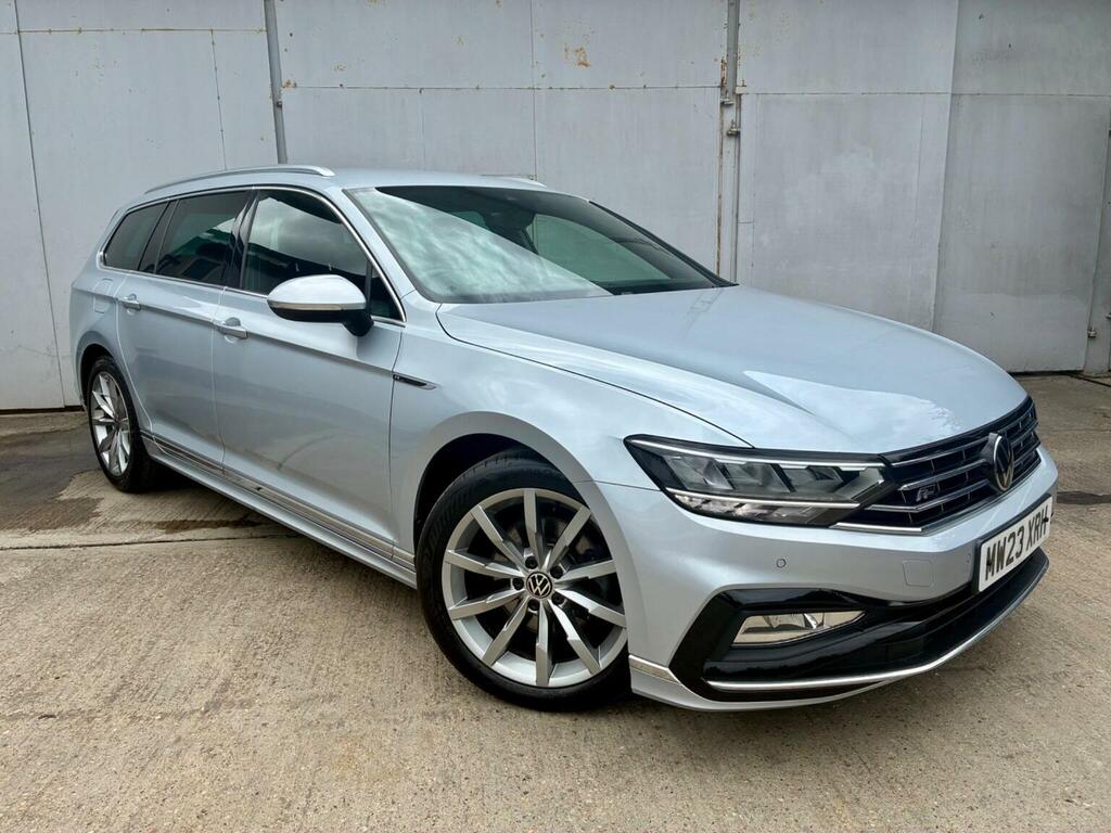 Volkswagen Passat Estate 2.0 Tdi Evo R-line Dsg Euro 6 Ss 20 Silver