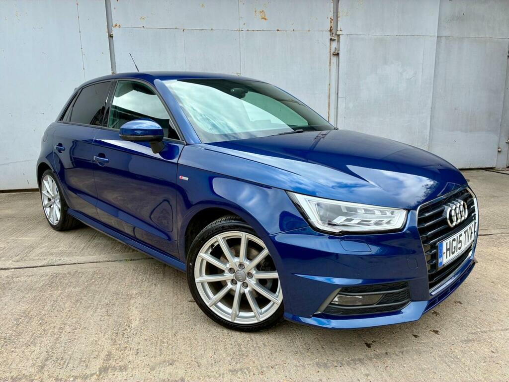 Audi A1 Hatchback 1.4 Tfsi S Line Sportback S Tronic Euro Blue