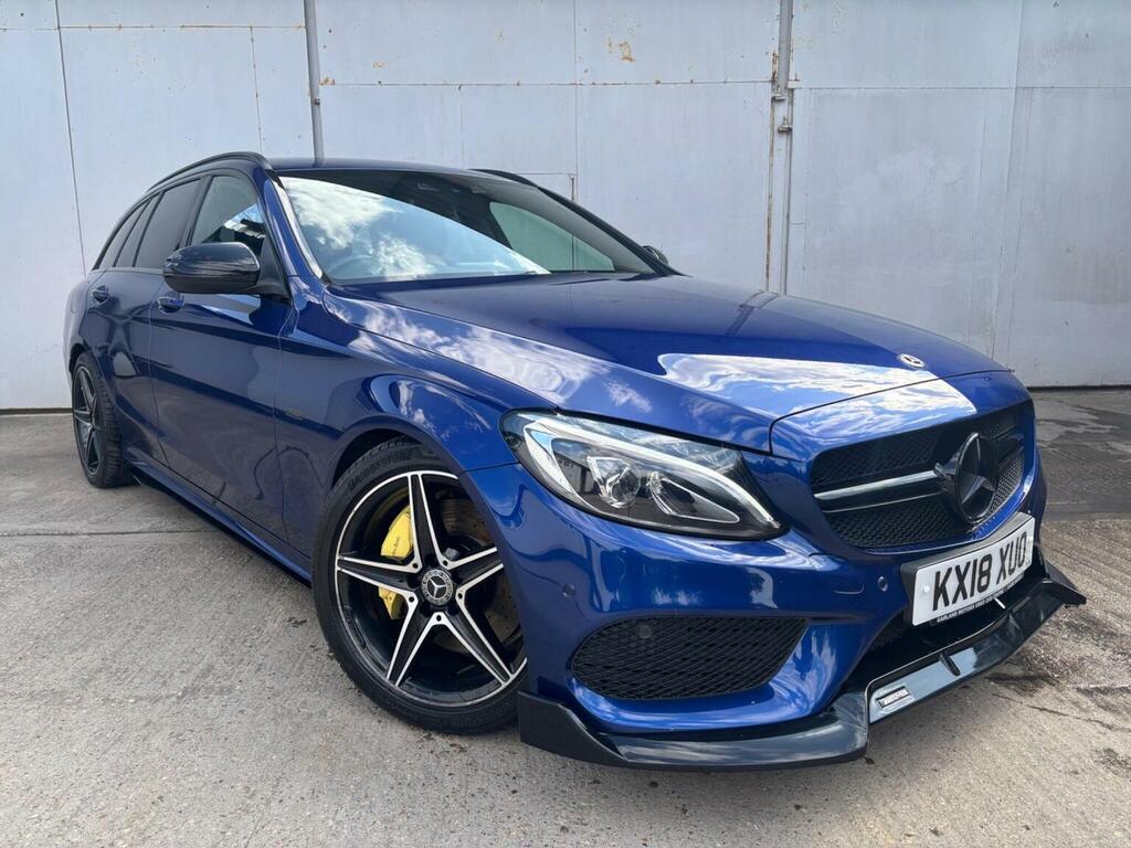 Mercedes-Benz C Class 2.0 C350e 6.4Kwh Amg Line G-tronic Euro 6 Ss 5 Blue